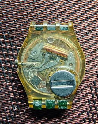 Swatch Lady 1986 Corallo Nero - Senza Cinturino