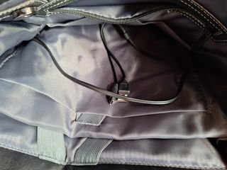 Mochila Portátil Gris Oscuro