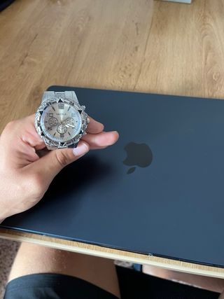 Reloj SAIGELA Hombre Plata