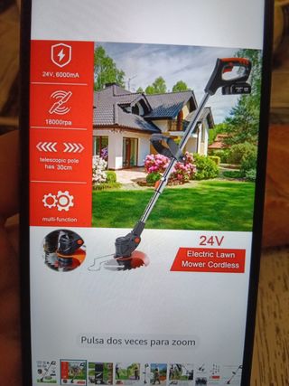 Desbrozadora eléctrica