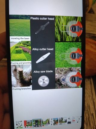 Desbrozadora eléctrica