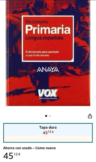 Diccionario de Primaria. Lengua española