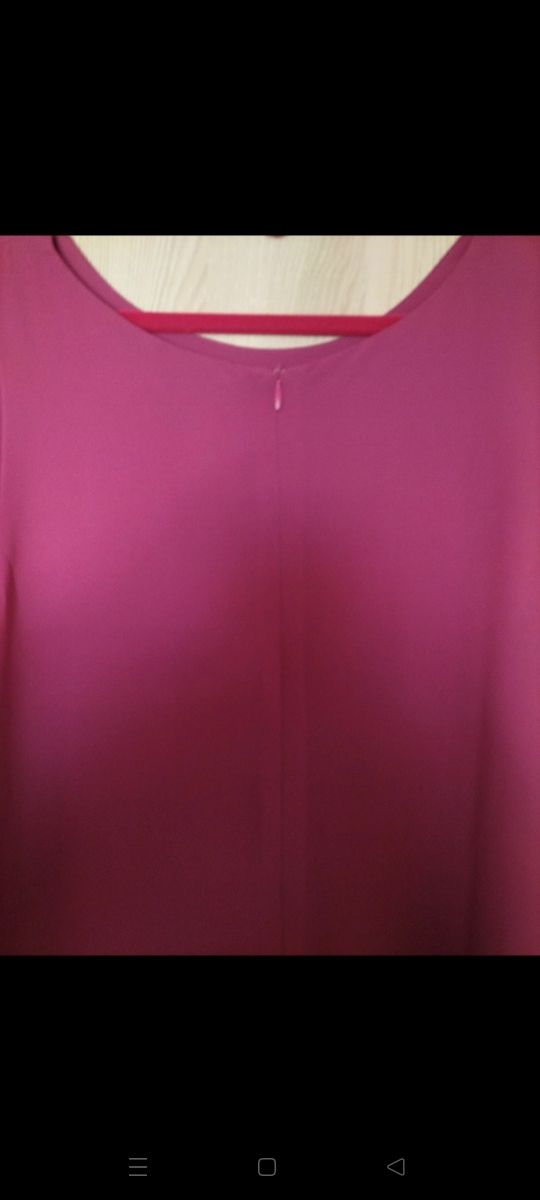 Abito lungo ciclamino taglia 52