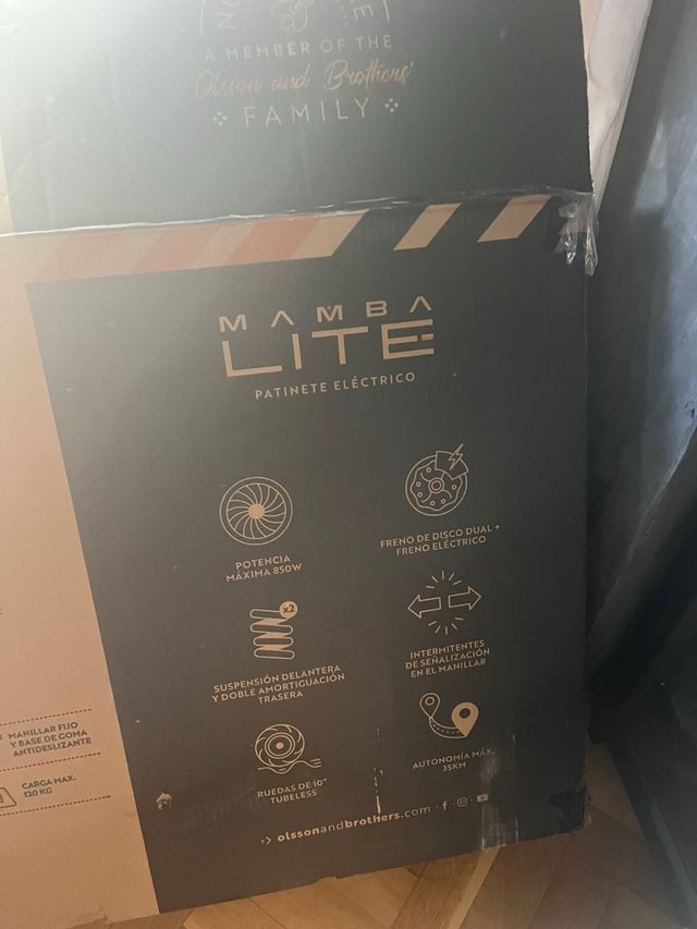 Patinete Eléctrico Mamba Lite