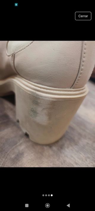 Botines Zara Beige
