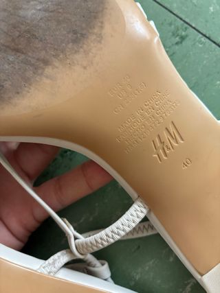 Sandalias H&M Blancas