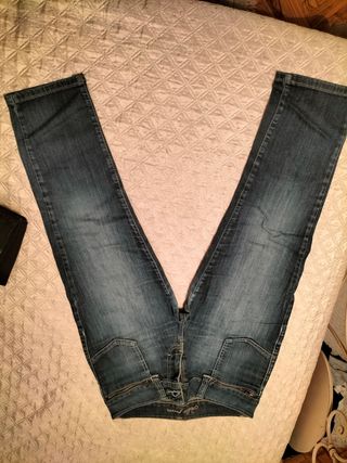 Jeans vintage a vita bassa
