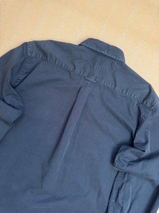 Camisa Barbour Hombre Gris Talla L