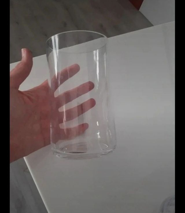 10 Vasos Tubo Acrílico El Corte Inglés