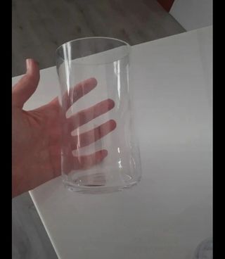 10 Vasos Tubo Acrílico El Corte Inglés