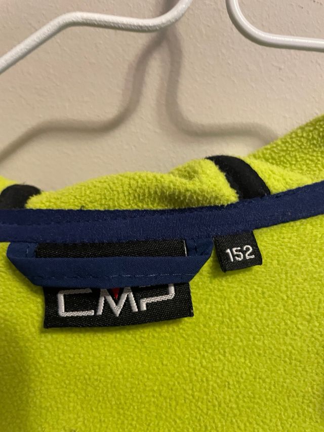 Cortavientos CMP azul con forro amarillo