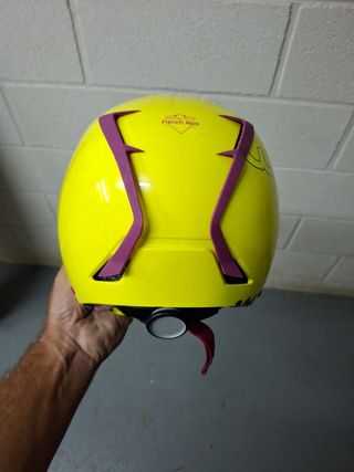 Casco de esquí Wed'ze amarillo para niño