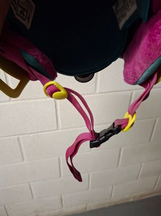 Casco de esquí Wed'ze amarillo para niño