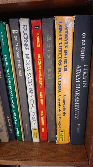 Vinilos. Clásica: Dvorak. Bruckner. Tchaikovsky, C