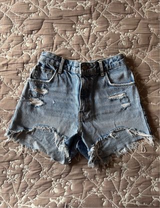 Shorts vaqueros rotos mujer