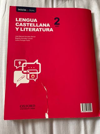 Libro Lengua Castellana y Literatura 2ESO