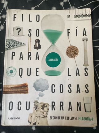 Libro filosofía de 4º ESO
