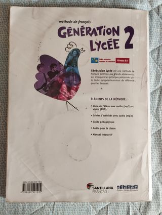 Generation Lycee B1
De 2 Bachillerato 
