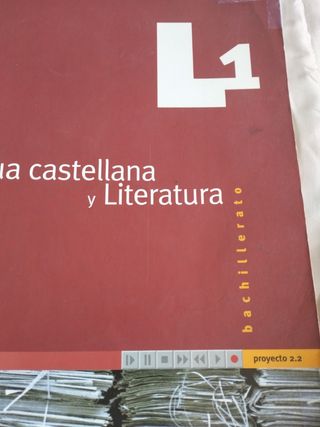 Lengua castellana y Literatura de 1 de bachillerat
