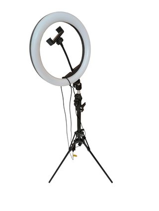 Anello luminoso con treppiede e telecomando