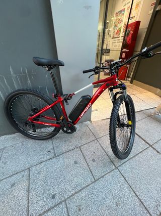 Bicicleta Eléctrica Roja