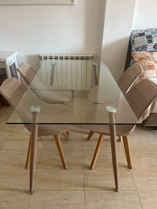 Juego Mesa y Sillas Comedor