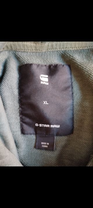 Sudadera G-Star RAW militar verde