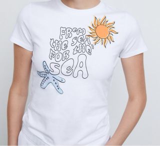 Camiseta Mango Talla L