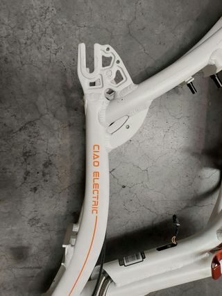 Cuadro Dahon Ciao Electric Blanco