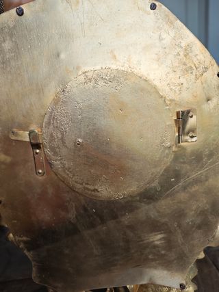 Grande Orologio da Parete Rococò Bronzo Dorato