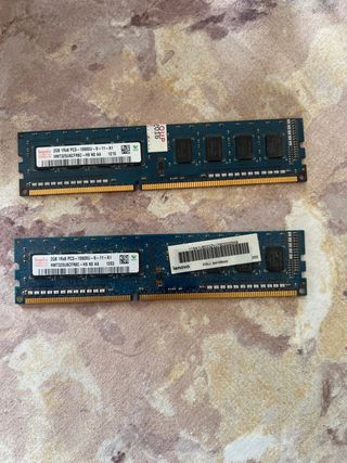 2x 2GB Hynix DDR3 RAM 4GB Total