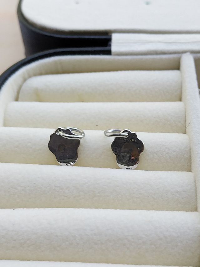 Pendente Minnie Mouse com Cristais Azuis