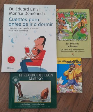Pack de 4 libros infantiles