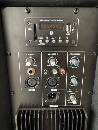 Altavoz Acústic Control Negro