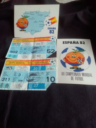 Lote entradas Mundial España 82