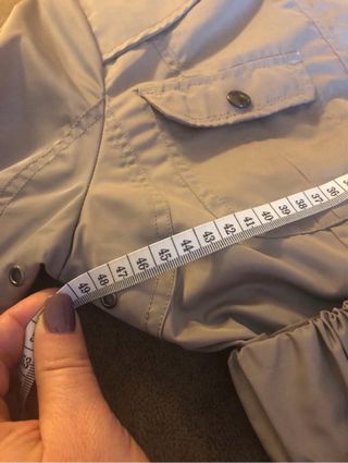 Giubbino donna Talco beige TG.44 mezza stagione