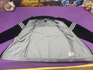 Chaqueta Adidas Gris y Negra