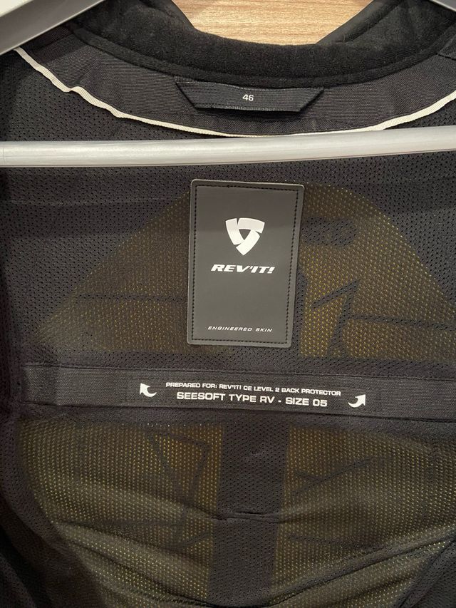 Chaqueta Moto Verano Mujer Rev'it Talla XL