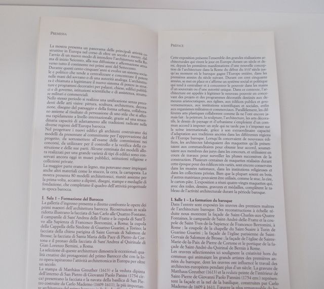 Libretto Mostra I Trionfi del Barocco 1999