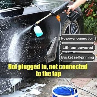 Pistola Idropulitrice a Batteria Ricaricabile Set