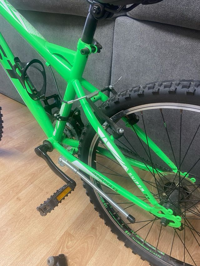 Bicicleta Montaña WST 24 Aluminio