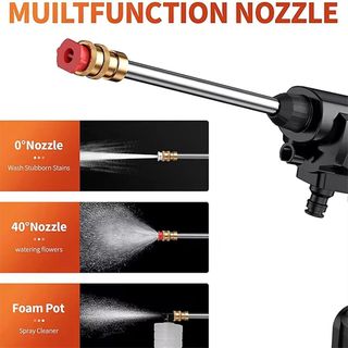 Pistola Idropulitrice a Batteria Ricaricabile Set