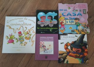Pack 5 libros infantiles