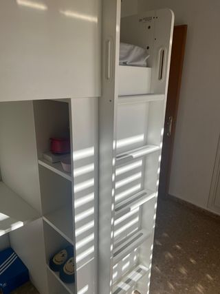 Litera NUEVA colchón/estantería, armario/ librería