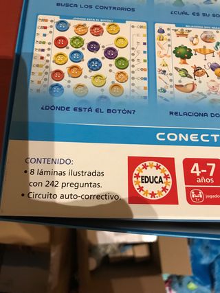 Juego Educativo Conector Asocio y Aprendo