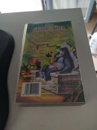 VHS El Libro de la Selva Disney