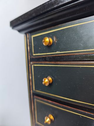 Cassettiera in miniatura stile Napoleone III