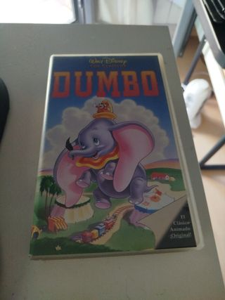 Dumbo VHS Disney Clásicos Español