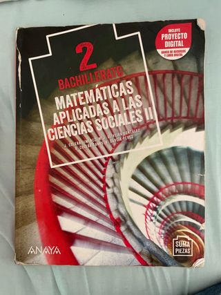 Matemáticas aplicadas a las Ciencias Sociales II.