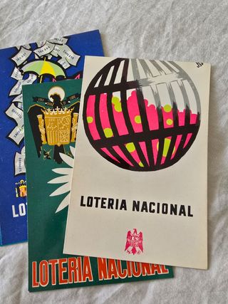 Postales Antiguas 1958 de lotería Nacional